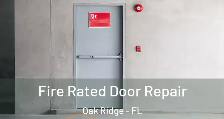 Fire Rated Door Repair Oak Ridge - FL
