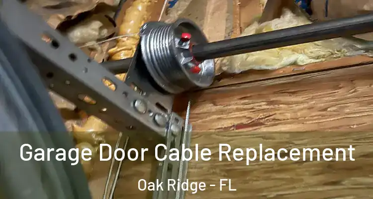  Garage Door Cable Replacement Oak Ridge - FL